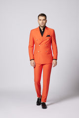 COSTUM CASUAL PORTOCALIU ISAAC DOUBLE BREASTED