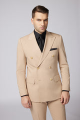 COSTUM CASUAL CREM CONNOR DOUBLE BREASTED