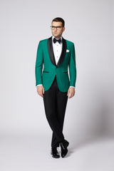 COSTUM CEREMONIE VERDE RYAN SINGLE BREASTED