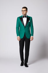 COSTUM CEREMONIE VERDE ERIC SINGLE BREASTED