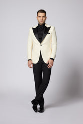 COSTUM CEREMONIE IVORY JAMES SINGLE BREASTED