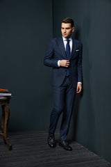 COSTUM BUSINESS BLEUMARIN DUNGI SAMUEL SINGLE BREASTED