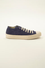 Teniși Casual din Piele Întoarsă de Vițel - Blue