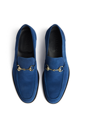 Loaferi Blue Suede Sophistication